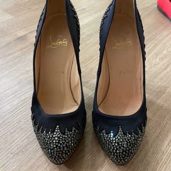 Christian Louboutins with Crystal Flame - Picture 4 of 7